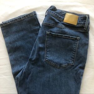 Anne Klein High Rise Slim Straight Jeans Size 16